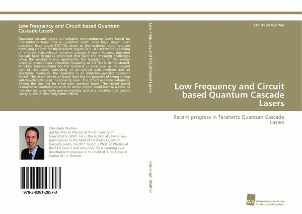 Low Frequency and Circuit based Quantum Cascade Lasers Low Frequency and Circuit based Quantum Cascade Lasers