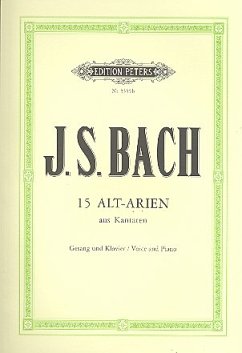 Cover Arien aus Kantaten für Alt und Klavier