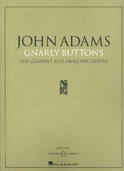 Cover Gnarly Buttons für Klarinette und Kammerorchester Partitur