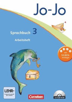 Jo-Jo Sprachbuch - Aktuelle allgemeine Ausgabe. 3. Schuljahr - Arbeitsheft mit CD-ROM - Naumann-Harms, Henriette;Brunold, Frido;Meeh, Sandra