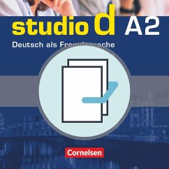studio d - Grundstufe A2: Gesamtband - Kurs- und Übungsbuch mit Lerner-CD und Sprachtraining - studio d, Grundstufe