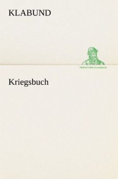 Kriegsbuch - Klabund