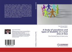 A Study of prevalence and types of disability at a rural area at Goa - Borker, Sagar Atmaram;Motghare, Dilip D