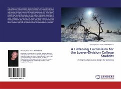 A Listening Curriculum for the Lower-Division College Student