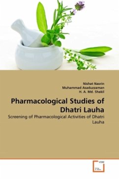 Pharmacological Studies of Dhatri Lauha - Nasrin, Nishat;Asaduzzaman, Muhammad;Shakil, H. A. Md.