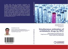 Simultaneous estimation of antidiabetic drugs by HPLC