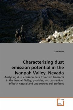 Characterizing dust emission potential in the Ivanpah Valley, Nevada - Weiss, Lee