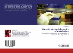 Cover Biomolecules and dynamics of metabolism