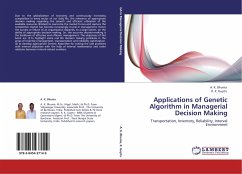 Applications of Genetic Algorithm in Managerial Decision Making - Bhunia, A. K.;Gupta, R. K.