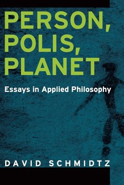 Person, Polis, Planet - Schmidtz, David