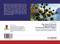 The role of Church Organizations in Community Water Supply: