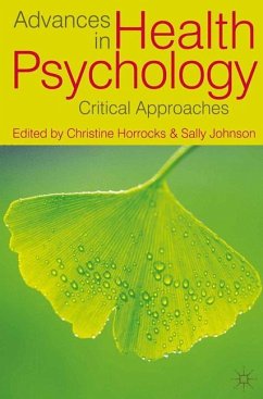 Cover Advances in Health Psychology