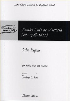 Cover Victoria: Salve Regina SATB, SAB Vocal Score