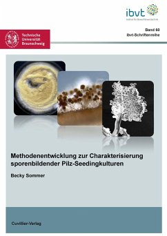 Cover Methodenentwicklung zur Charakterisierung sporenbildender Pilz-Seedingkulturen