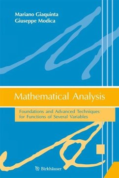 Mathematical Analysis - Giaquinta, Mariano;Modica, Giuseppe