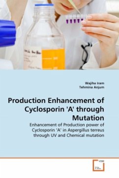 Production Enhancement of Cyclosporin 'A' through Mutation - Iram, Wajiha;Anjum, Tehmina