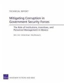 Mitigating Corruption in Government Security Forces