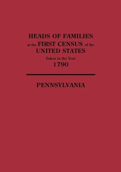 Heads of Families at the First Census of the United States Taken in the Year 1790 - U. S. Bureau of the Census