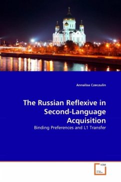 The Russian Reflexive in Second-Language Acquisition - Czeczulin, Annalisa