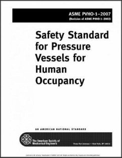 Safety Standards for Pressure Vessels for Human Occupancy - Asme