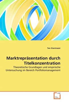 Marktrepräsentation durch Titelkonzentration - Gianinazzi, Teo