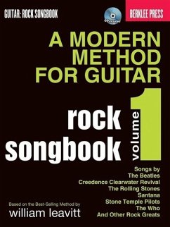 A Modern Method for Guitar Rock Songbook, Volume 1 [With CD (Audio)]
