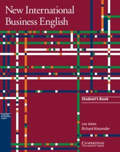New International Business English, Student's Book - Jones, Leo; Alexander, Richard