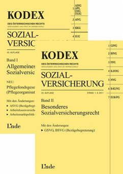 KODEX Sozialversicherung, Band I+II - Marhold, Franz, Nora Melzer-Azodanloo und Werner Doralt