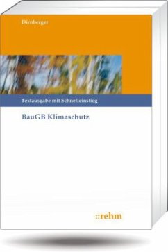 BauGB Klimaschutz - Dirnberger, Franz