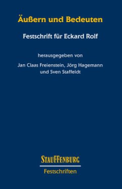 Cover Äußern und Bedeuten