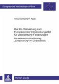 Die EU-Verordnung zum Europäischen Vollstreckungstitel für unbestrittene Forderungen