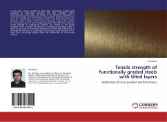 Tensile strength of functionally graded steels with tilted layers - Nazari, Ali