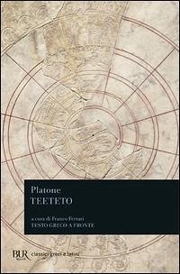Cover Teeteto. Testo greco a fronte