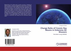 Charge Ratio of Cosmic Ray Muons in Extensive Air Showers