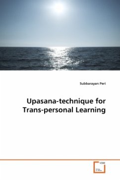 Upasana-technique for Trans-personal Learning - Peri, Subbarayan