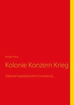 Cover Kolonie Konzern Krieg