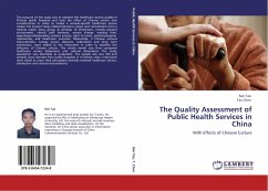 The Quality Assessment of Public Health Services in China