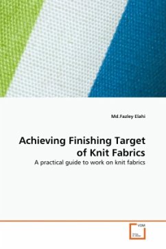 Achieving Finishing Target of Knit Fabrics - Elahi, Md.Fazley