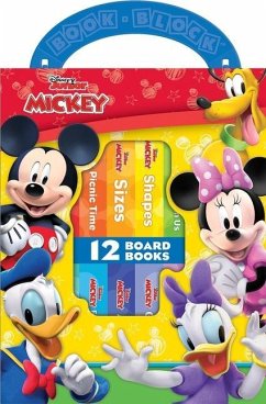 Disney Junior Mickey Mouse Clubhouse: 12 Board Books - Pi Kids