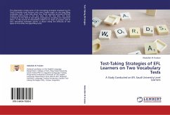 Test-Taking Strategies of EFL Learners on Two Vocabulary Tests
