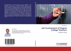 Job Involvement of Degree College Teachers
