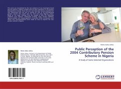 Public Perception of the 2004 Contributory Pension Scheme in Nigeria - Salisu Jafaru, Shehu