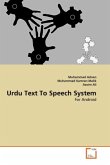 Urdu Text To Speech System