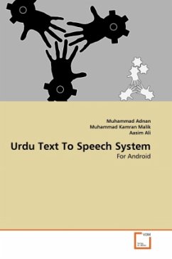 Urdu Text To Speech System - Adnan, Muhammad;Kamran Malik, Muhammad;Ali, Aasim