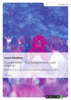 Examenshilfe - Erziehungswissenschaft (EWS II) - Handerer, Josua