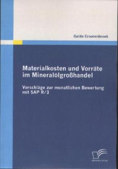Materialkosten und Vorräte im Mineralölgroßhandel: Vorschläge zur monatlichen Bewertung mit SAP R/3 - Croonenbroek, Guido