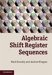 Cover Algebraic Shift Register Sequences
