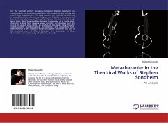 Metacharacter in the Theatrical Works of Stephen Sondheim