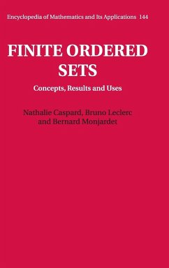 Finite Ordered Sets - Caspard, Nathalie; Leclerc, Bruno; Monjardet, Bernard