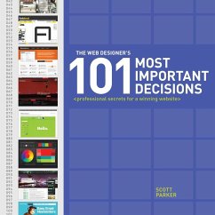 The Web Designer's 101 Most Important Decisions: Professional Secrets for a Winning Website - Parker, Scott